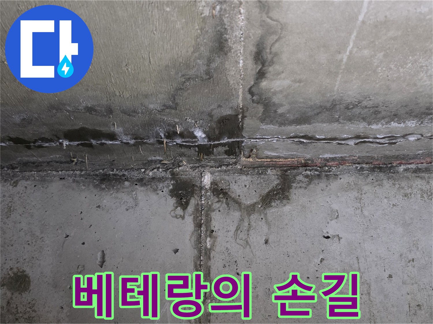 남양주 오남 두산아파트 누수 - 베테랑의 꼼꼼한 시공
