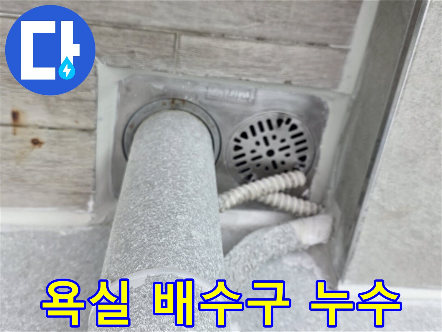 노원구 중계동 청구3차아파트 욕실 배수구 주변 누수 - 전문 기술로 완벽하게 해결