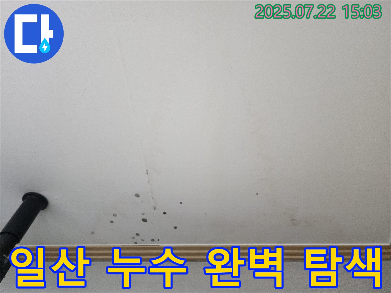 일산 가좌동 누수 - 가좌2로, 최첨단 장비로 숨겨진 누수까지 완벽하게 탐색하는 모습입니다.