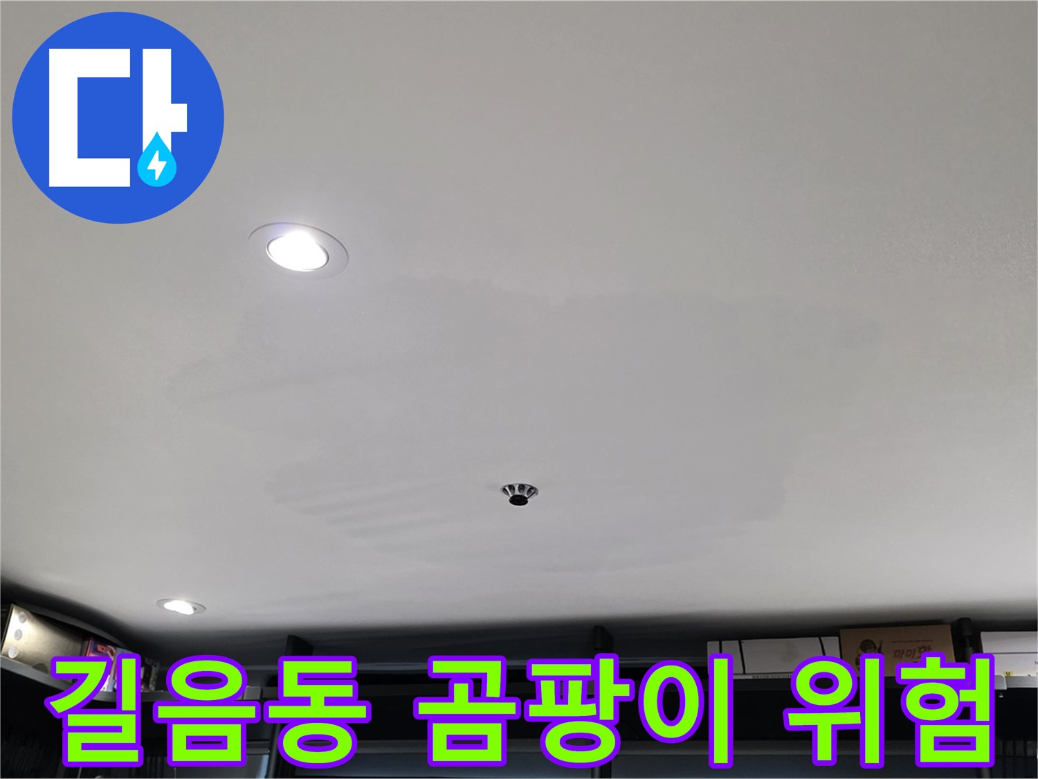 곰팡이 핀 천장 - 건강 위협, 건물 손상