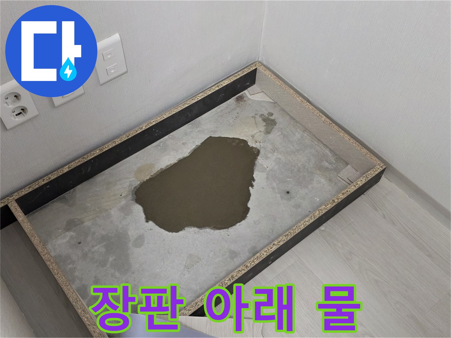 길음동 숭인로 누수 - 장판 아래 물 고임 확인 - 누수 해결 과정 본격 시작