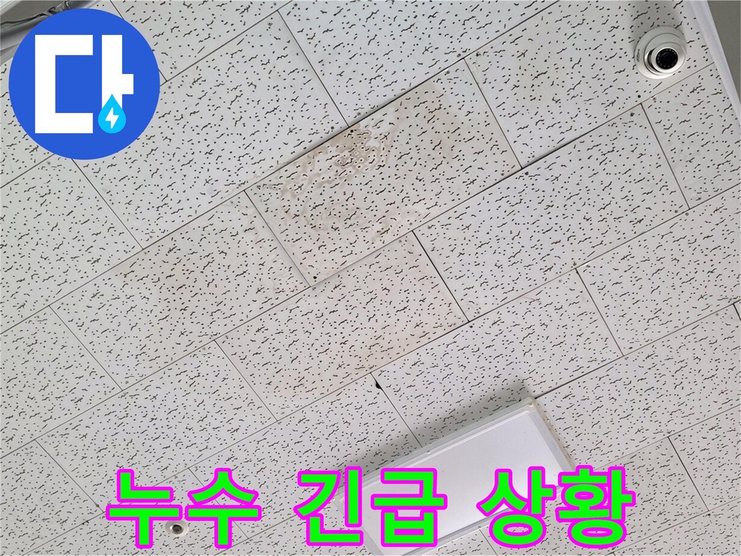 김포 장기동 천장 누수 - 긴급 누수 상황