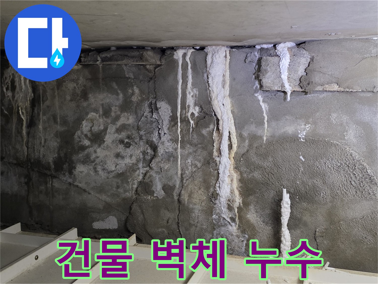 건물 벽체에서 발생하는 누수 - 원인 진단부터 완벽 시공까지 책임