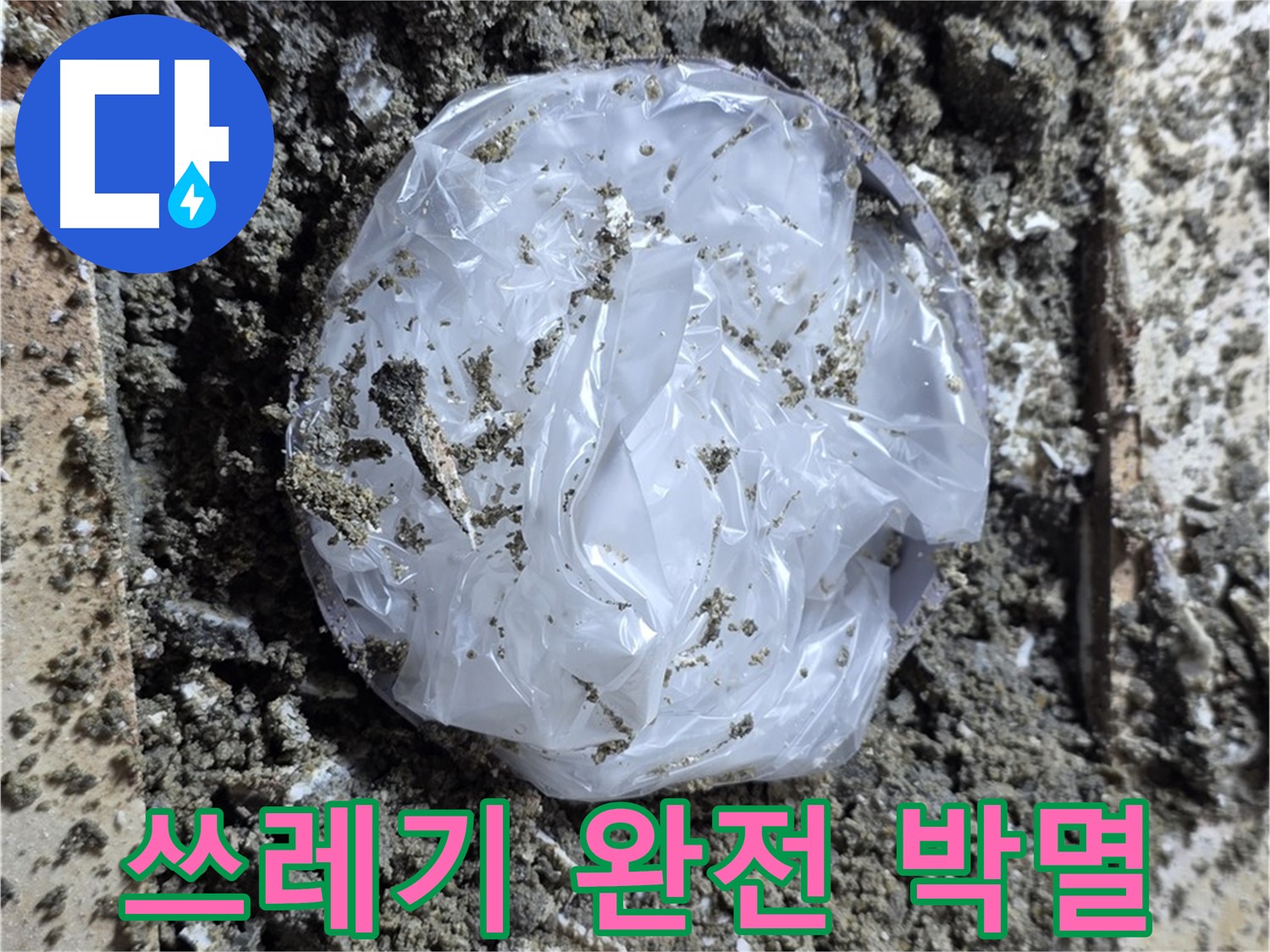 중랑구 묵동 쓰레기 완전 박멸 - 누수와의 전쟁 승리!