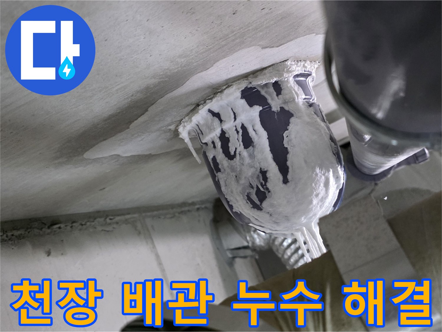 분당 운중동 누수 - 천장 배관 누수, 저희가 확실하게 해결 완료