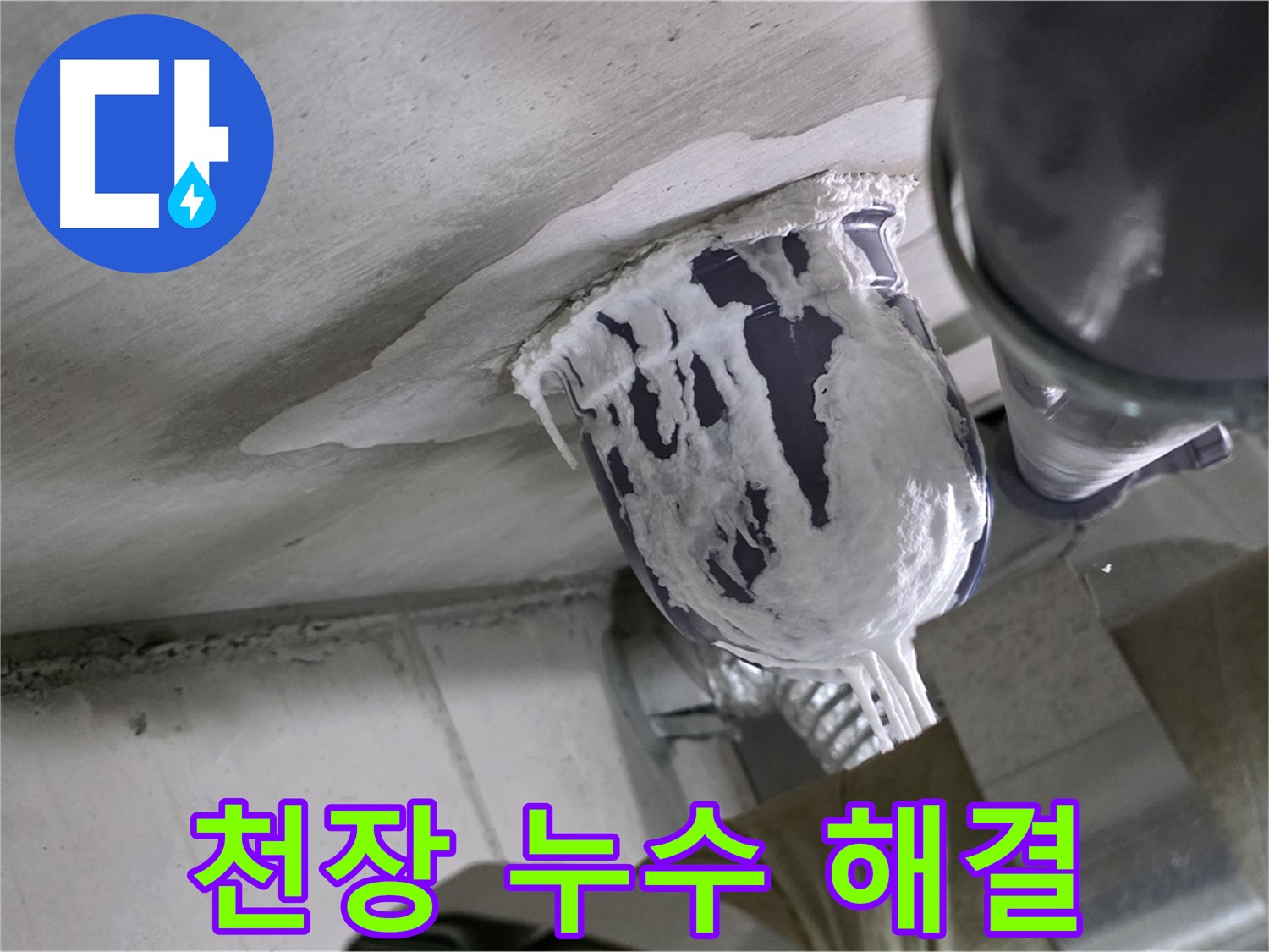 분당 운중동 아파트 - 천장 누수 문제, 완벽하게 해결 완료