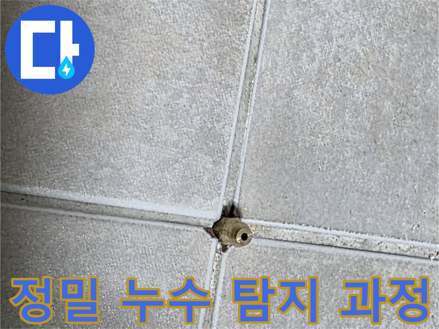 양주 옥정 율정마을 13단지 아파트에서 진행된 정밀 누수 탐지 과정 - 첨단 장비를 사용하여 숨어있는 누수를 찾아냅니다.