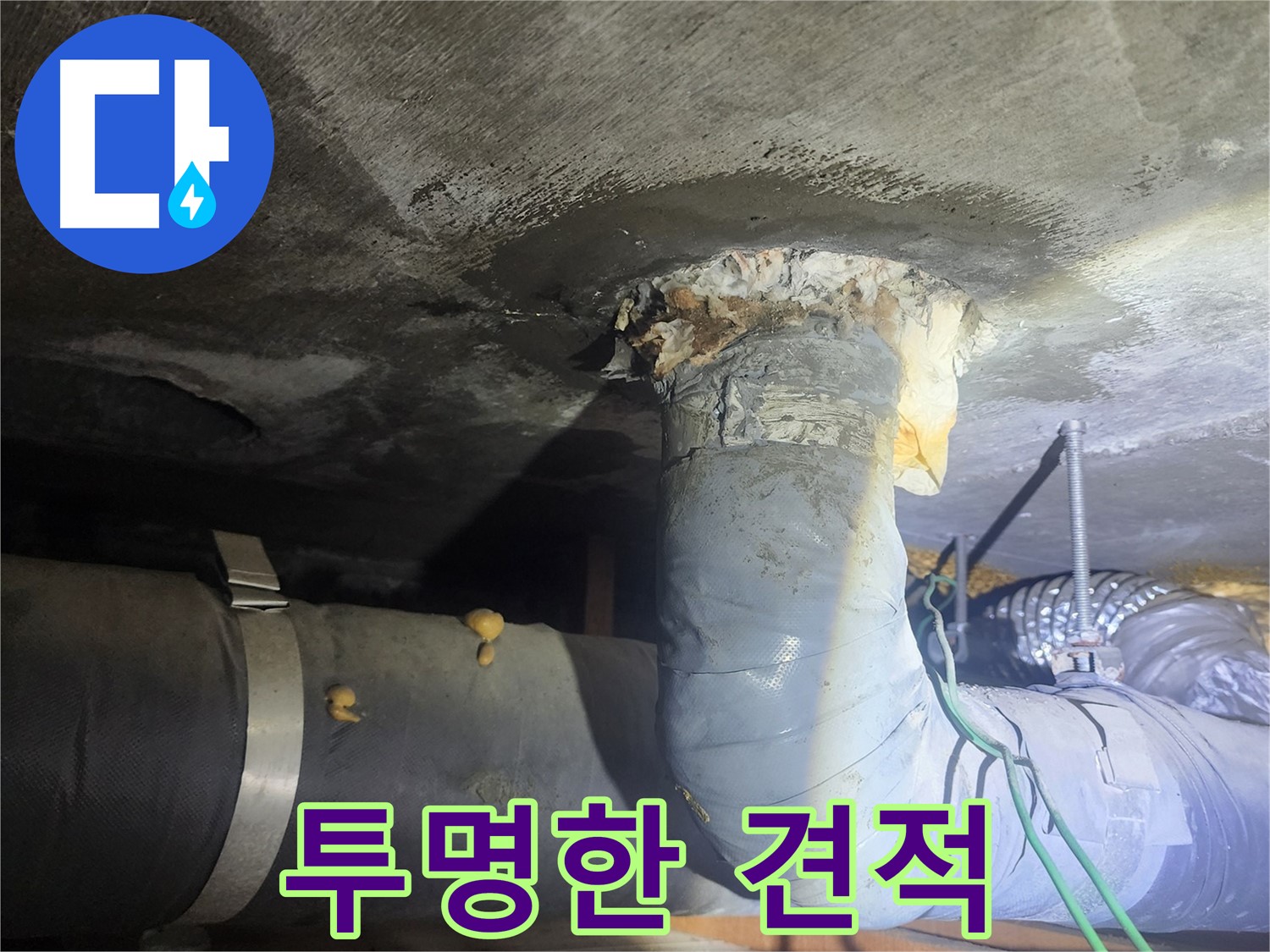 영등포구 당산동 누수 - 투명한 견적 공개