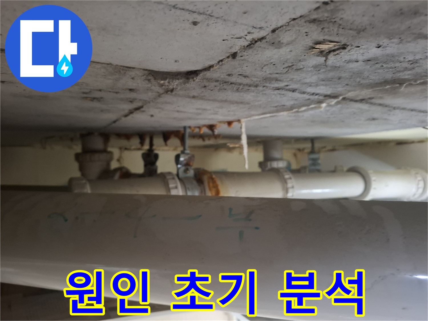 분당 삼평동 봇들마을2단지 아파트 - 천장 배관 초기 부식 원인 심층 분석