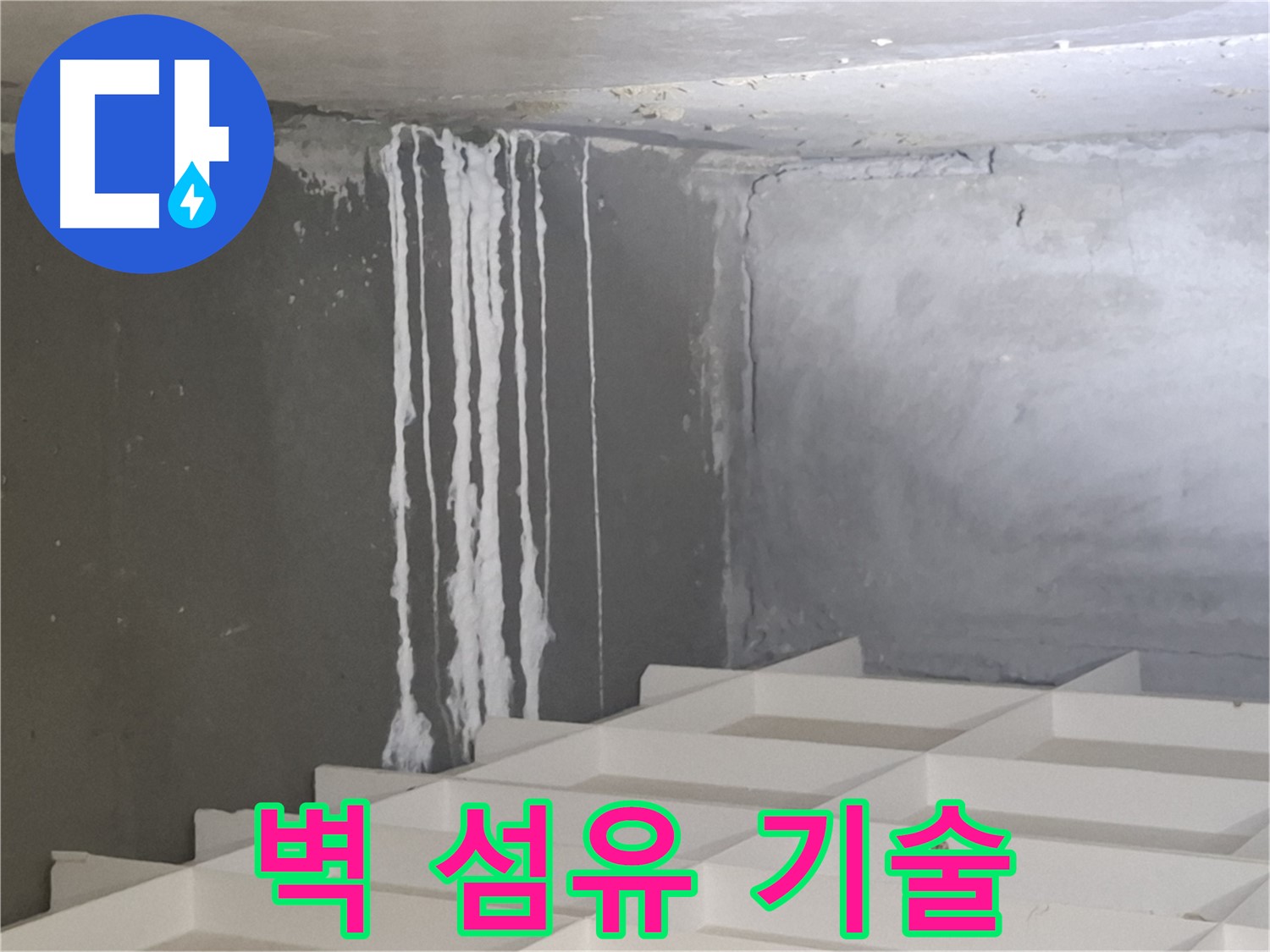 분당 삼평동 아파트 누수 - 벽에 맺힌 하얀 섬유 해결, 최고의 기술력으로 완벽하게 해결합니다