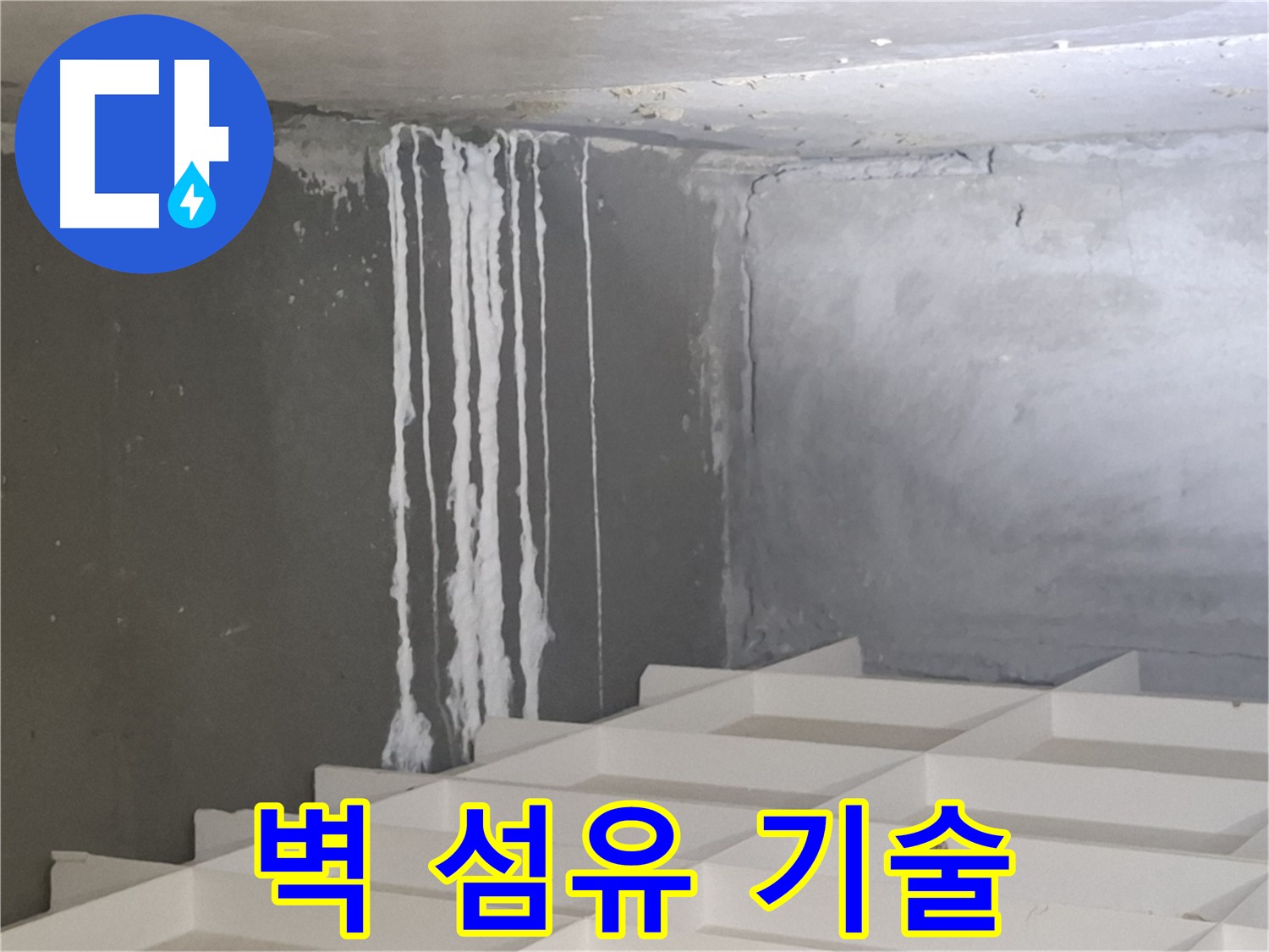 분당 삼평동 아파트 누수 - 벽에 맺힌 하얀 섬유 해결, 최고의 기술력으로 완벽하게 해결합니다