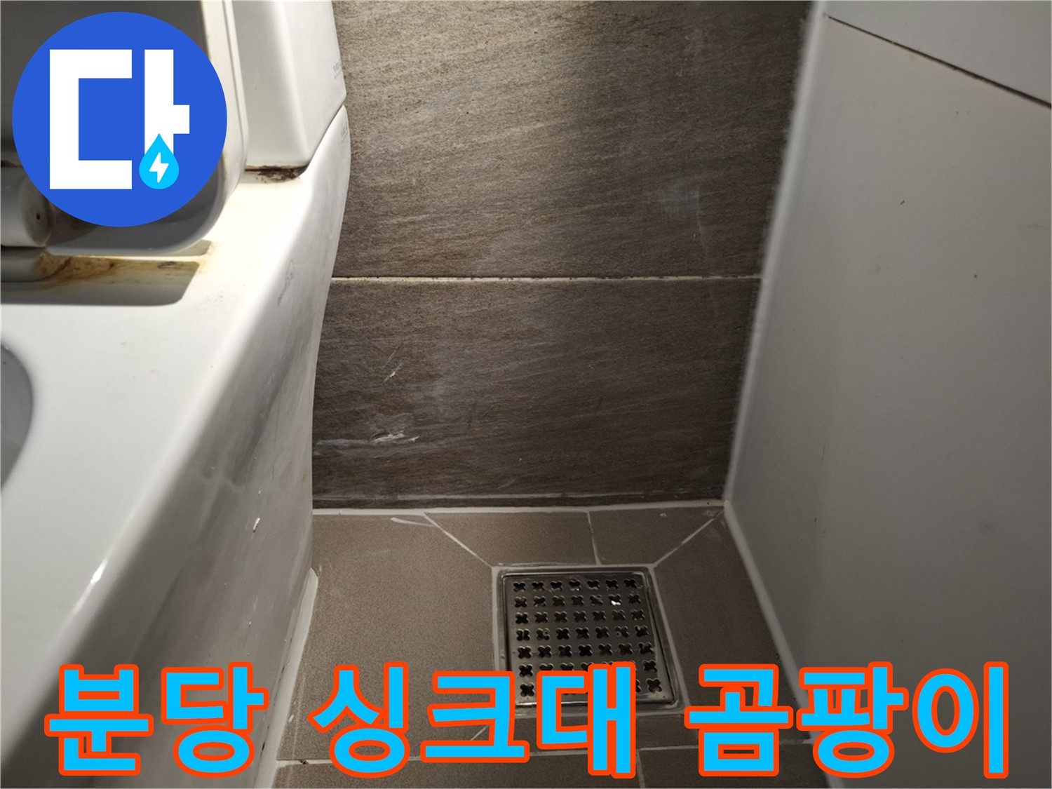 분당 싱크대 하부장 곰팡이 - 습기 - 누수 의심