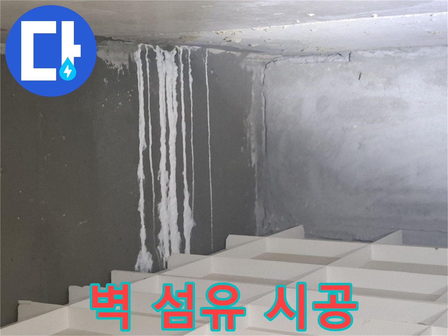 삼평동 아파트 누수 - 벽에 맺힌 하얀 섬유 문제, 재발 방지를 위한 완벽 시공 노하우 공개