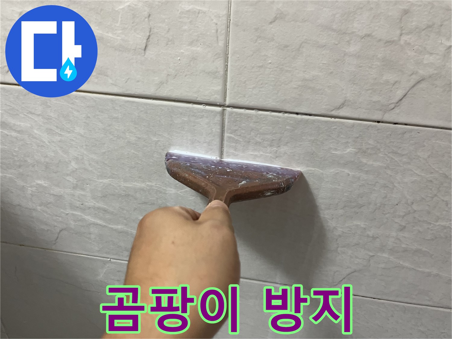 독산동-금천구 형제빌 줄눈 시공으로 곰팡이 걱정 끝