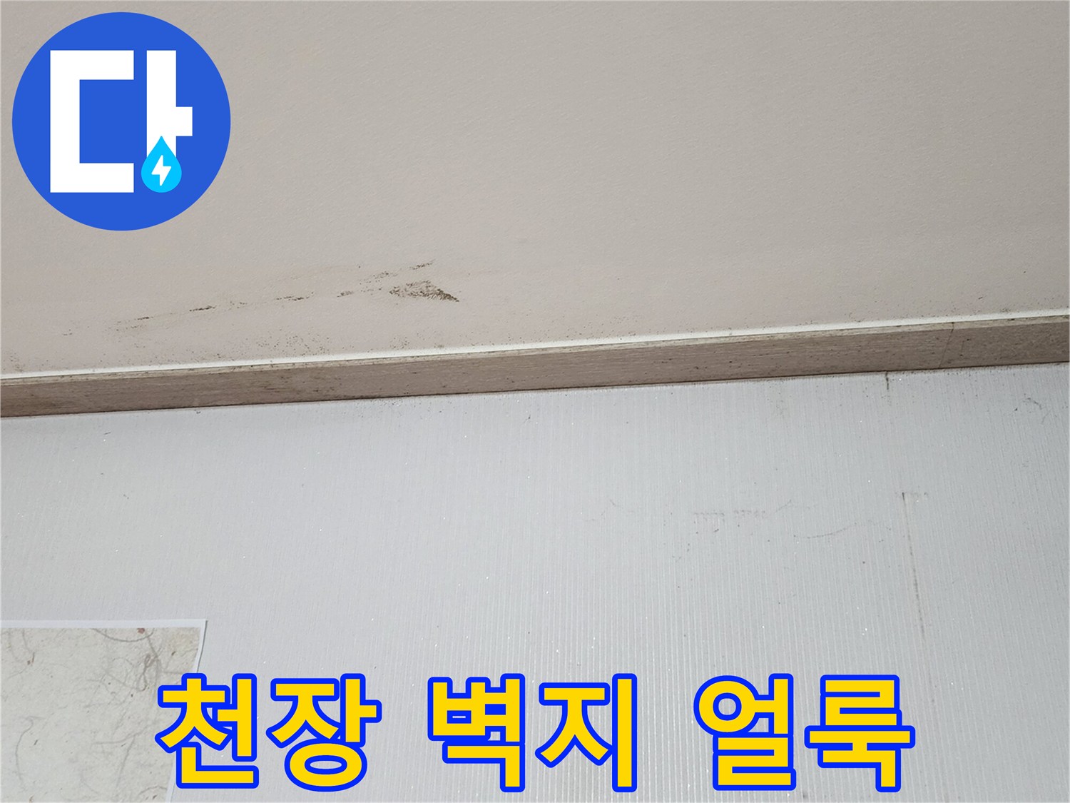 보일러실-천장과-벽면의-물자국-및-얼룩