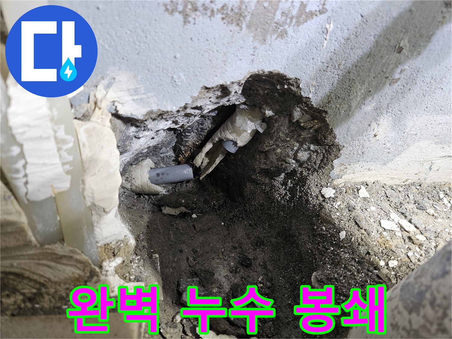 양평 용문면 어수리 - 완벽한 누수 봉쇄!