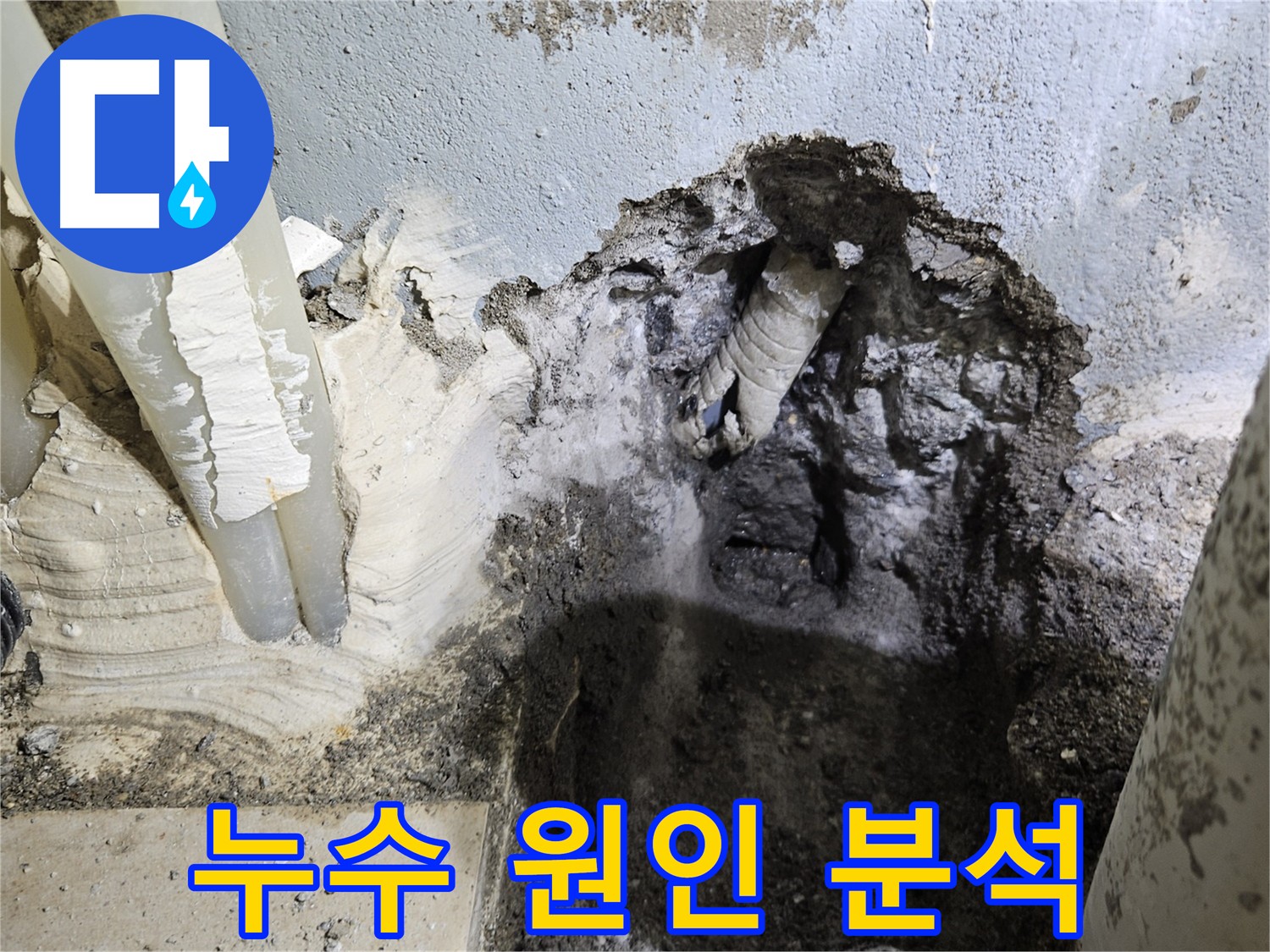 양평 용문면 누수 탐지 - 누수 원인 분석