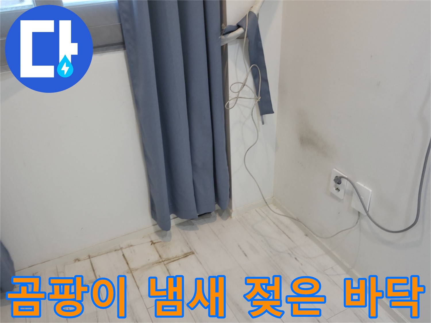 신림동 누수 - 곰팡이 냄새와 젖은 바닥 문제 - 긴급 복구 작업으로 해결