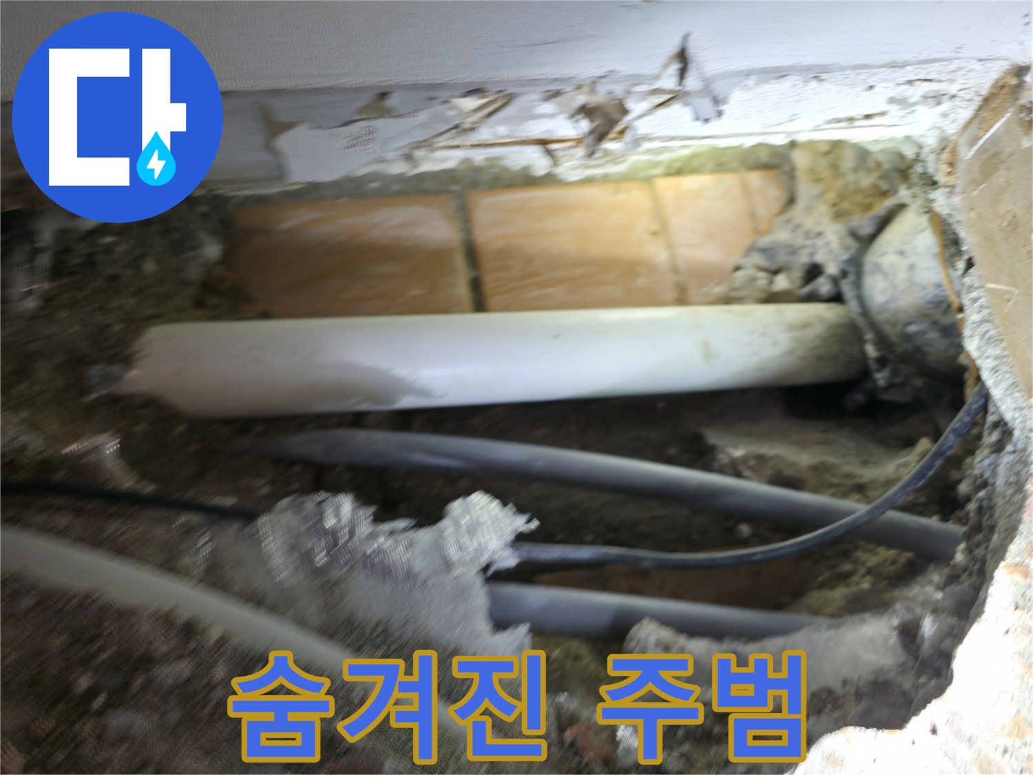 신림동 신림하이츠빌라 누수 - 굴착으로 숨겨진 누수 주범을 찾았다!