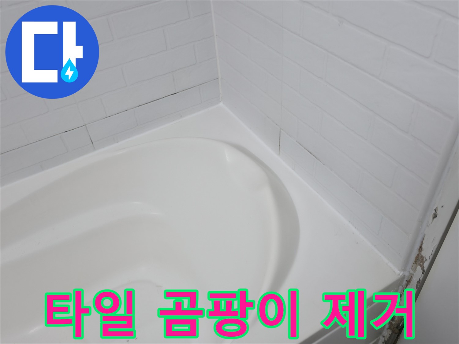 타일 틈새 곰팡이 - 깨끗하게 제거하세요!