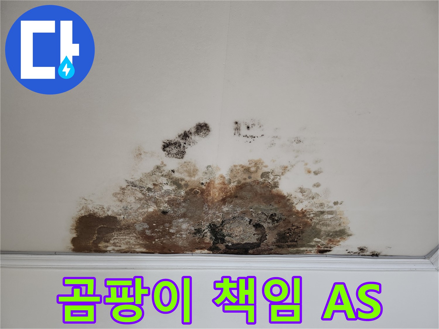 마포구 용강동 누수 - 곰팡이 천장 철저한 A/S 및 끝까지 책임