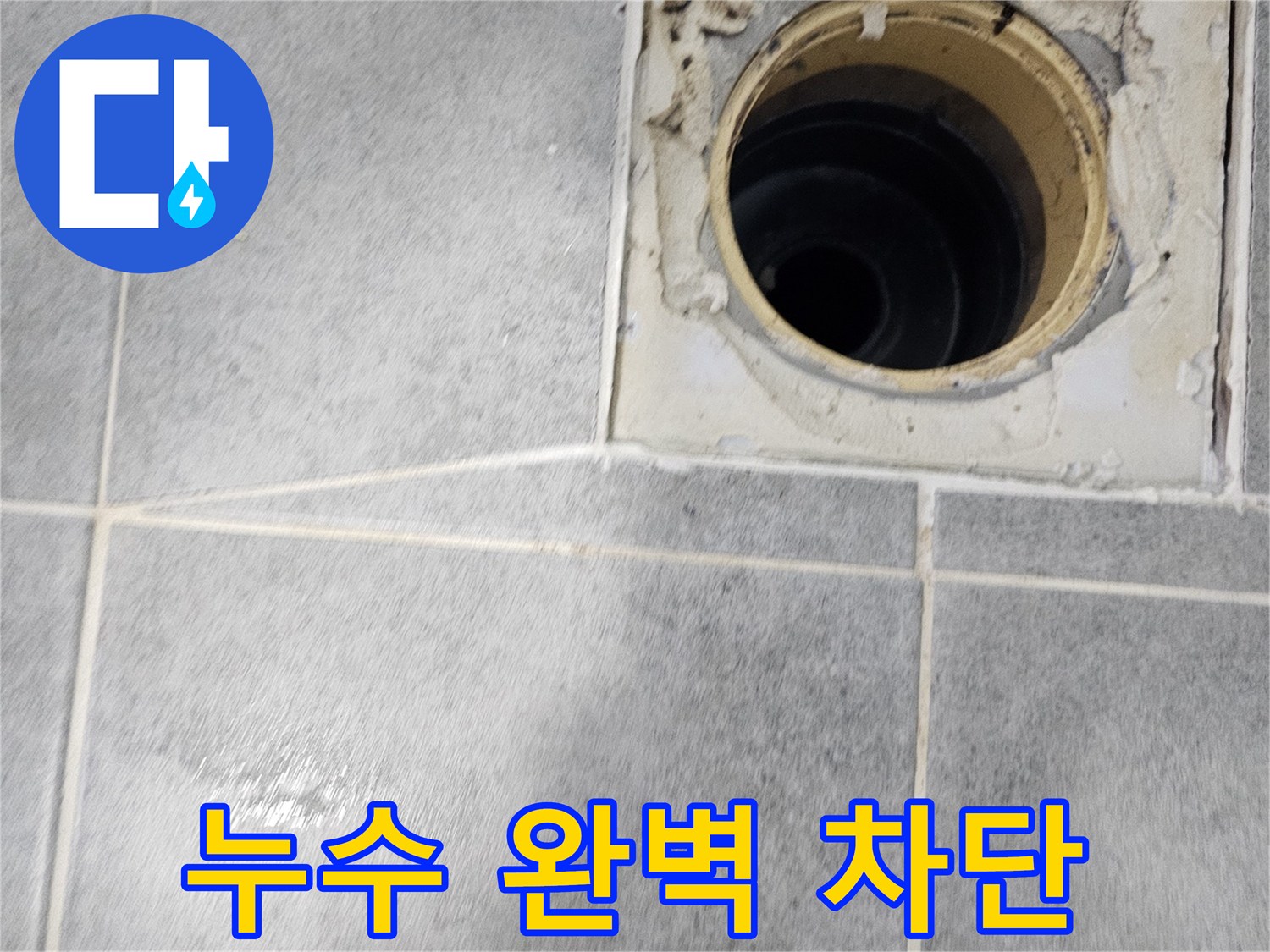 욕실 배수구 누수 완벽 차단 - 안심하고 사용하세요