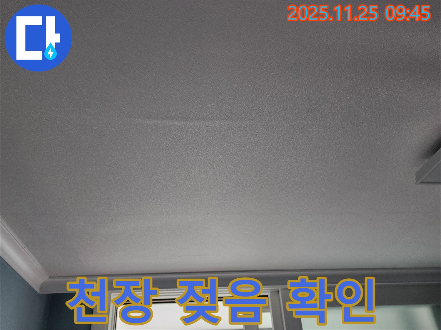 포천시 신북면 기지리 천장 젖음 - 누수 탐지 및 원인 분석 과정
