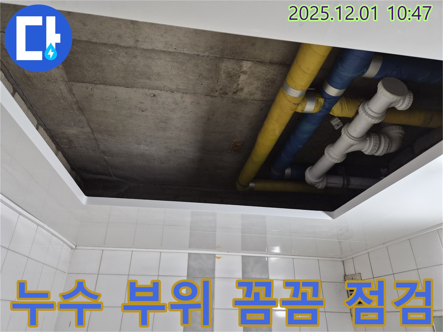 인천 계양구 작전동 코오롱아파트 누수 부위 꼼꼼 점검 - 원인 분석과 맞춤 해결