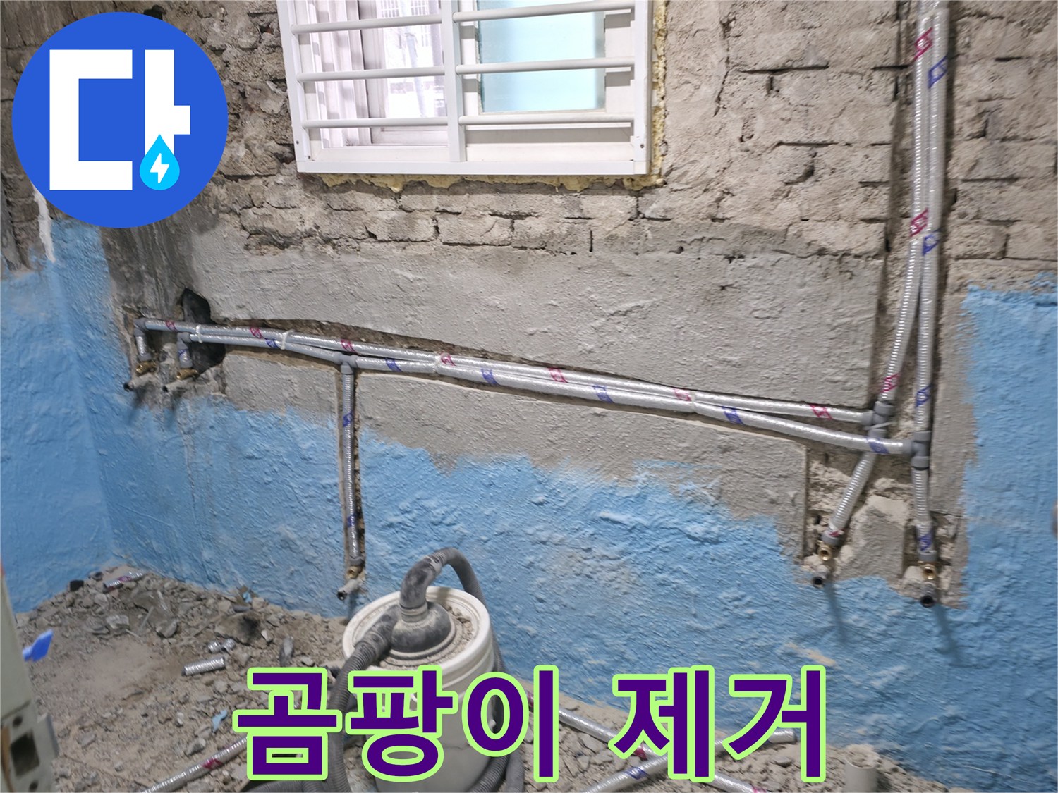 서초구 서초2동 누수 - 곰팡이 핀 벽, 누수 해결이 먼저입니다!