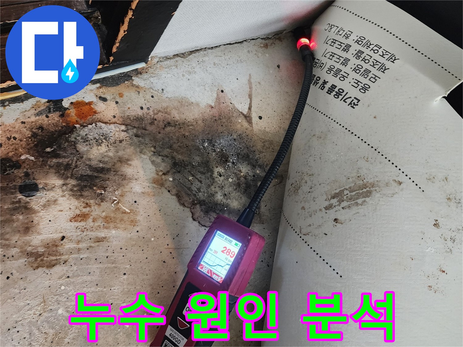 광진구 누수탐지 - 자양동 곰팡이 문제, 원인 분석부터 완벽하게 해결