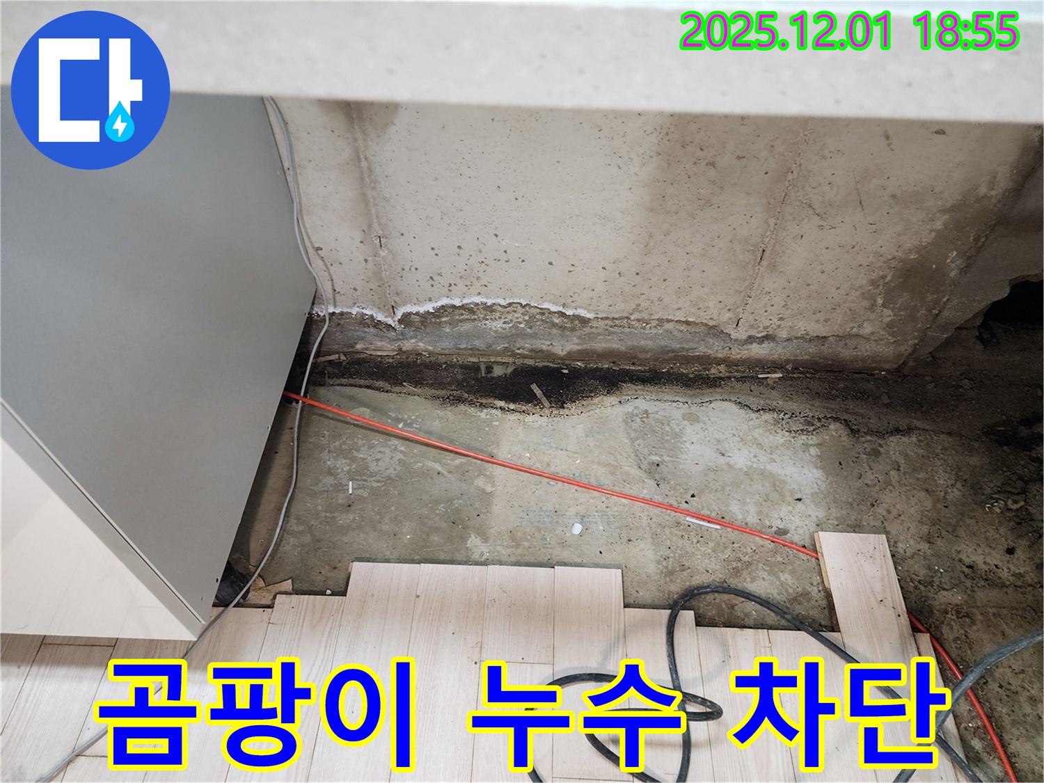 포천 이동면 연곡리 싱크대 누수 - 곰팡이 문제 완벽 차단 시공 전문가