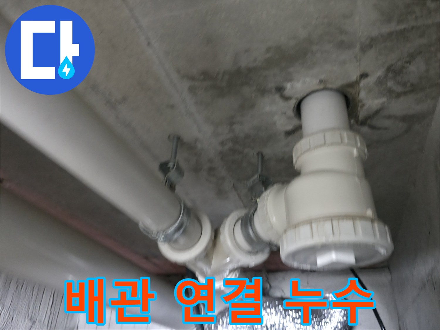 화성 향남 아파트 배관 연결 부위 누수 - 누수탐지 전문가의 정확한 진단과 신속한 해결.