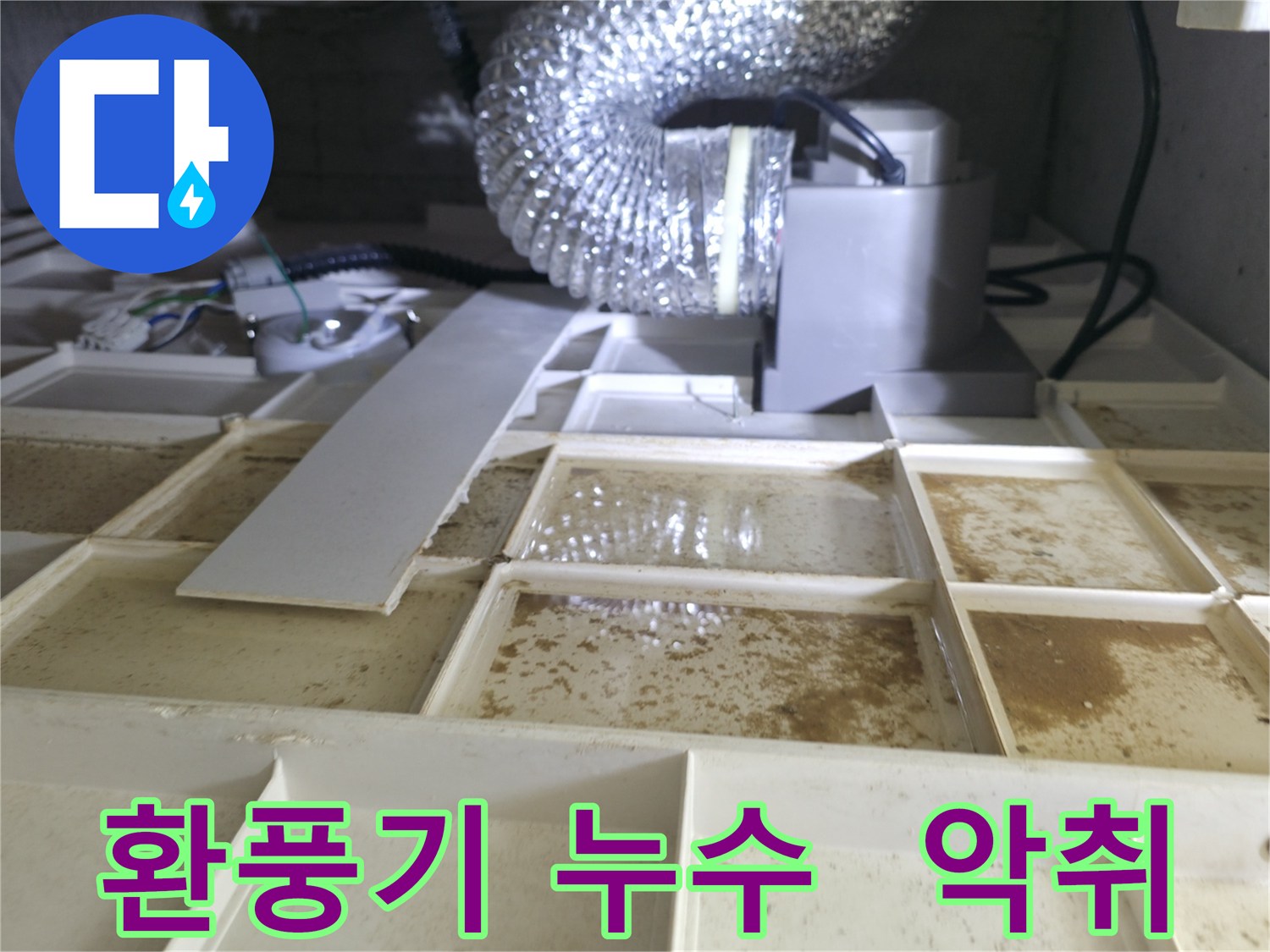 화성 향남 아파트 환풍기 누수로 인한 악취 발생 - 쾌적한 환경 만들기