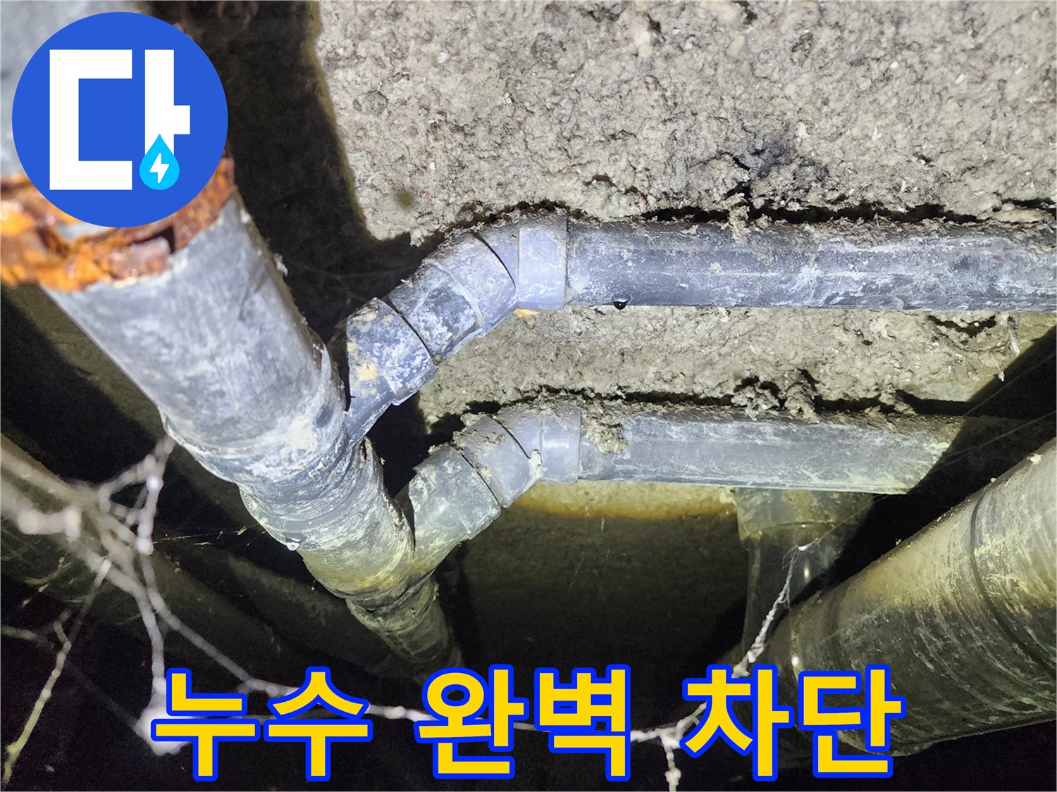 보문동 아남아파트 누수 - 지하실 천장 누수 완벽하게 차단 성공