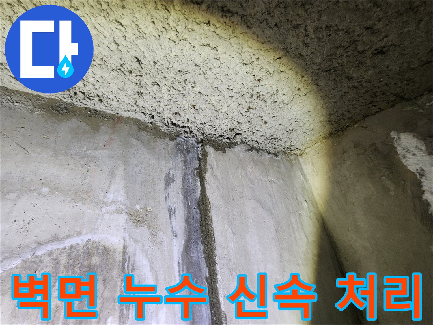 성북구 아남아파트 벽면 누수 현장-누수 전문가의 신속한 처리 과정
