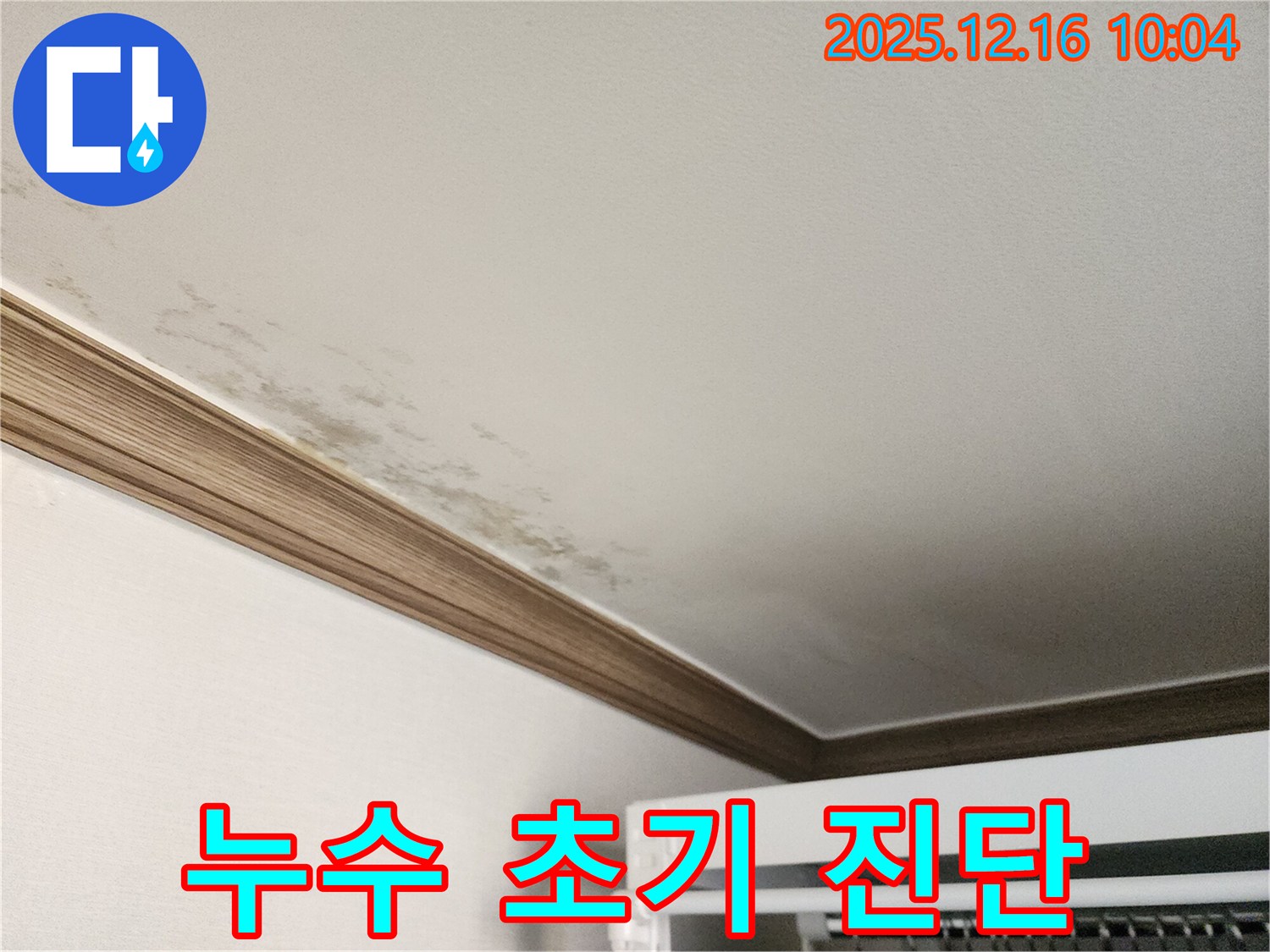포천시 영북면 운천리 곰팡이 천장 - 누수 초기 증상 긴급 진단 필요