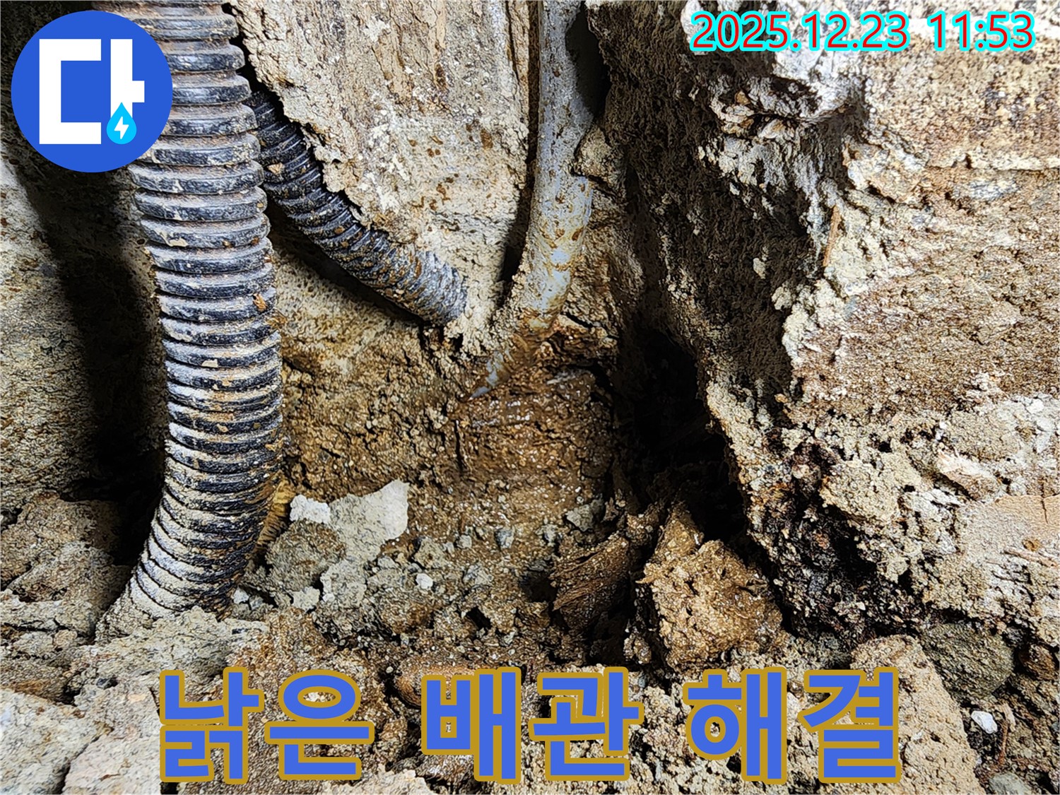 동두천 보산동 - 낡은 배관에서 시작된 누수 - 새 배관으로 교체하고 이제 안심하세요!