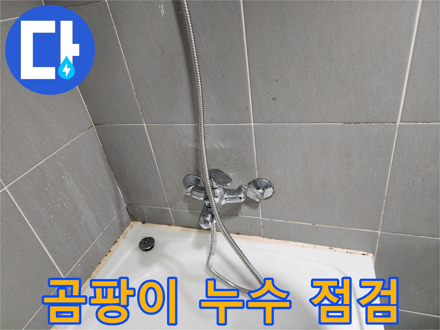 능평리 30-5에서 욕조 실리콘 곰팡이와 수전 주변 누수를 꼼꼼히 점검합니다 - 문제 해결을 위한 첫걸음.