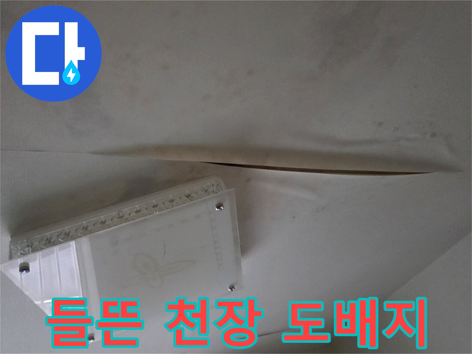 남양주-다산동-천장-도태지-들뜸-현상-사진