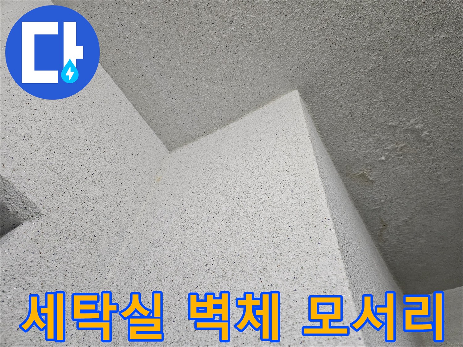 세탁실-벽체와-천장이-만나는-모서리-부분-점검